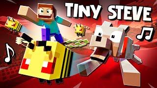  "TINY STEVE" - Minecraft Animation Music Video (Angry Steve but he's a tiny baby)