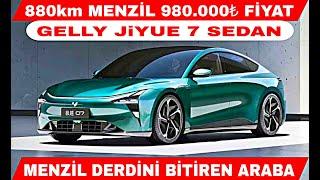 880 KM MENZİLLİ GELLY JiYUE 07 SEDAN 980.000₺ SATIŞ FİYATIYLA KARŞIMIZDA