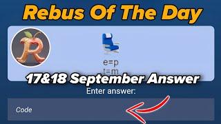 17 & 18 September X Empire Rebus of the Day Code | Rebus of the day Musk Empire | X Empire