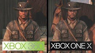 Red Dead Redemption | Xbox One X vs Xbox 360 | 4K Graphics Comparison