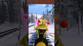 Sprunki - Horror Train Attack!  #Sprunki #Train #Horror #Bomb #Game #Attack