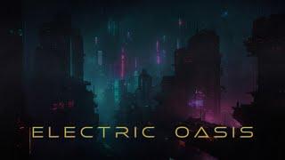 ELECTRIC OASIS  |  Ethereal Meditative Ambient with Immersive 3D Rain [4K] 12 HOURS