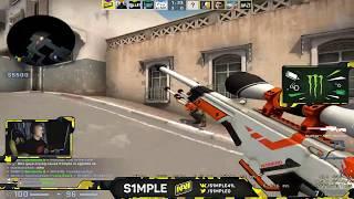 S1mple Carries Him Self to GLOBAL 50Kills