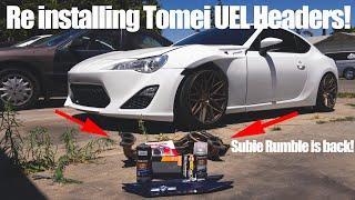 Tomei UEL Header Install on My FRS Again! Subie Rumble is back! (RTDC ep. 8)