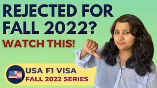 USA F1 visa Fall 2023 - Top 5 Rejection reasons & how to fix them | Shachi Mall | FREE PDF downloads