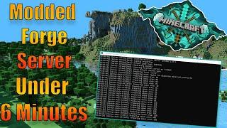 How To Make A Minecraft 1.17.1 Modded Forge Server In 5 Minutes!! Quick & Simple (2021)