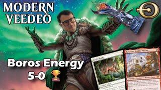 Boros Energy so broken! 5-0 ! | Modern | MTGO