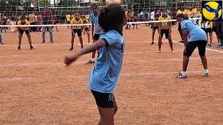 Kids Volleyball Girls Under 13, DSI Super Sports Schools Volleyball in Colombo District 2023.