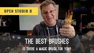 The Best Brushes. Is there a magic brush for you? Learn oil painting with Vlad Duchev