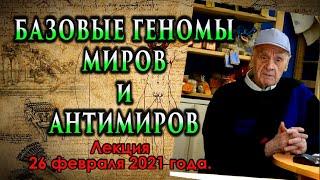 Астафьев Борис Александрович. Базовые геномы миров и антимиров. Лекция.