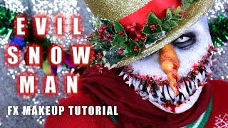 EVIL SNOWMAN YETI: A Holiday Special FX Makeup Tutorial