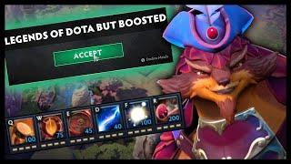 Legends of Dota But Boosted