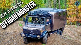 EXTREM OFFROAD TAUGLICH || Kleiner Unimog Camper von der Bongo Garage (+)