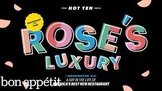 Rose’s Luxury: A Day in the Life of America’s Best New Restaurant 2014 - Bon Appétit