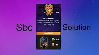 LALIGA SWAP SBC | EASIEST WAY| LIVE SBC | BLACK FRIDAY | LEAGUE SWAP|MADFUT 23 SBC SOLUTIONS