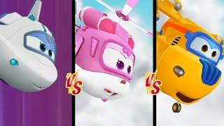 Siapa yang Tercepat? Astra vs Dizzy vs Donnie di Super Wings: Jett Run! (Gameplay) #superwings