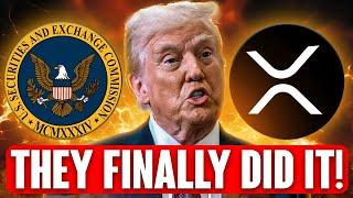 BREAKING XRP NEWS! The SEC Is Ending The Ripple Lawsuit!