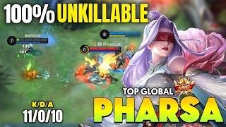 100% UNKILLABLE !! PHARSA BEST BUILD 2021 ~ BUILD PHARSA MOBILE LEGENDS