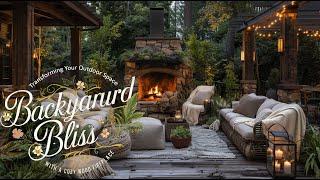 Backyard Makeover: Transform Your Outdoor Space with a Warm Wood Fireplace