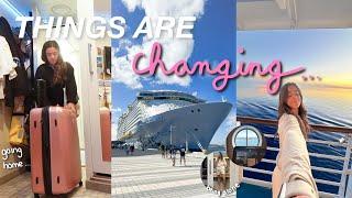 some BIG changes… ️️‍🩹 realities of life as a cruise ship crew member