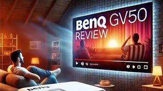 BenQ GV50 - Best portable projector of 2025? Just my First Impression