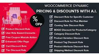 WooCommerce Dynamic Pricing & Discounts with AI | Codecanyon Scripts and Snippets