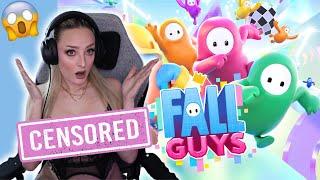 1 FALL = REMOVE CLOTHING (Fall Guys Challenge!) 