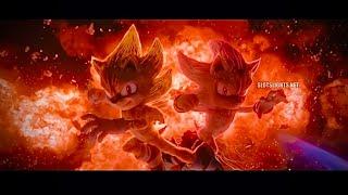 Super Sonic vs Super Shadow full fight