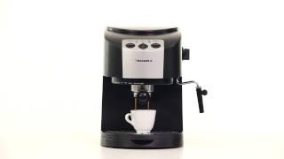 Making Espresso with Tecnora Espresso Coffee Maker TCM 107M