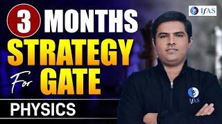 3 Months Strategy For GATE 2025 Preparation | IFAS GATE Physics