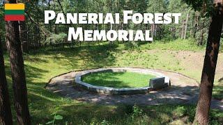 PANERIAI / PONAR Forest Memorial - Tragic Site near Vilnius LITHUANIA