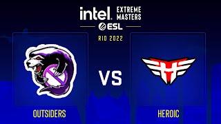 Outsiders vs Heroic | Map 2 Overpass | IEM Rio Major 2022 - Champions stage - Grand Final