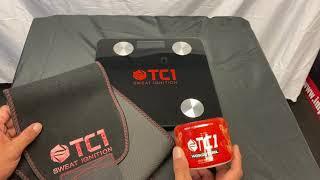 TC1 Sweat gel and waist trimmer with bluetooth scale review MKY COMBAT SUPPLIES