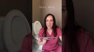 Sitz baths! #postpartumhealing #sitzbath #childbirtheducation #pregnancytips #newmom #newparents