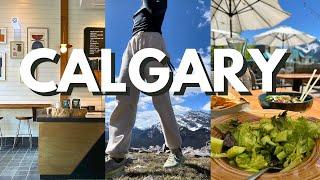 Calgary Vlog | river runs, cooking, coffee shops + mountains | nomad days off