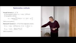 Lecture 3. Course "Modern Algorithmic Optimization" (Yuriy Nesterov)