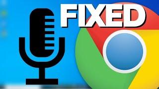 How To Fix Microphone Not Working on Google Chrome Browser Pc Laptop 2022