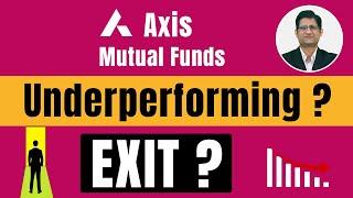 Why Axis Mutual Fund's Equity Schemes are NOT performing ? Should we Exit Axis Equity Funds ?