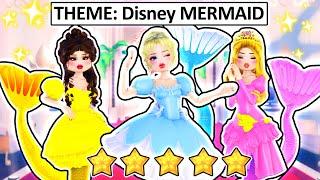 Disney Princess *MERMAID ONLY* Challenge in Dress to Impress!