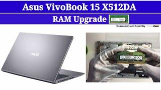 How To Upgrade RAM ASUS VivoBook X515JA / Disassembly & Assembly