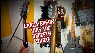 Insane Epiphone Neck Repair!  Les Paul Style Guitar Fix