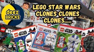 Loading up on Star Wars Figures  Got Clones?