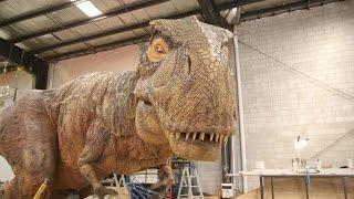 Inside the Factory Where Robotic Dinosaurs Come to Life