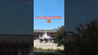 Best tourist destination in Sevilla España #shorts #plazadeespaña #sevilla