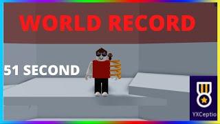 I BEAT THE WORLD RECORD IN Tower Of Hell (51 seconds) !!!