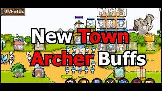 New Meta Town Archer Build You Should Try Now (Grow Castle Late Game)