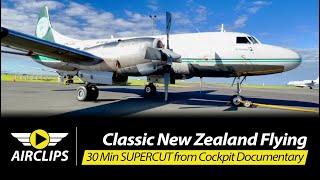 WORLD'S LAST flying Convair Passenger Airplane! Air Chathams 1957 Convair CV-580 Supercut [AIRCLIPS]