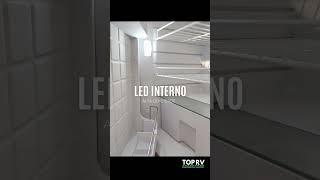 Geladeira motorhome 12V/24V 85 litros compressor LG garantia 2 anos TOPRV #motorhome #trailer TOP85