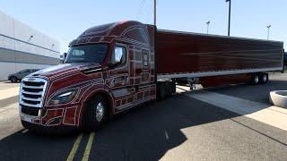 Driving as realistic as possible...Cascadia 2022 in ATS