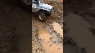 УАЗик на вояках в глине  4x4 extreme offroad трофи рейд